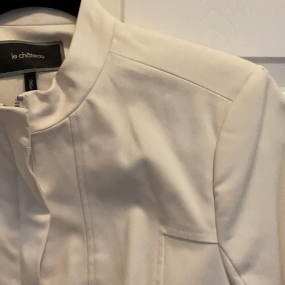 White Long-Sleeve Jacket - Picture 3 of 3